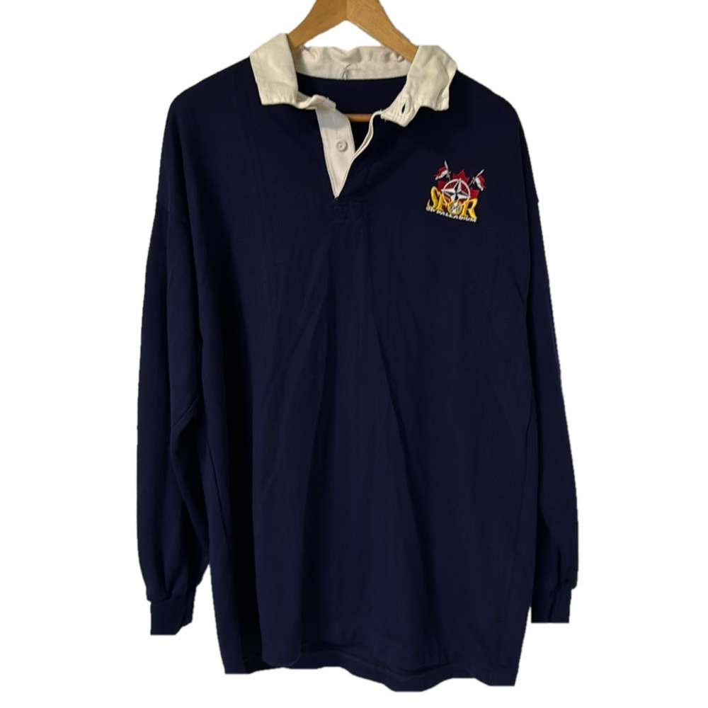 Vintage SFOR of Palladium Canadian military tour sweater
